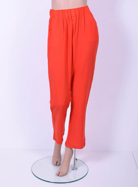 Κοραλί Καλοκαιρινή Παντελόνα