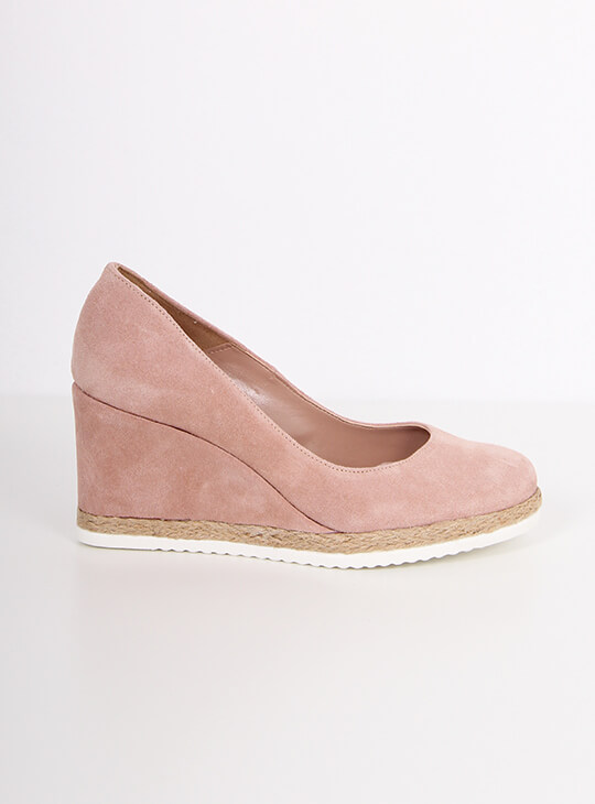 Καστόρινες Ροζ-Nude Πλατφόρμες