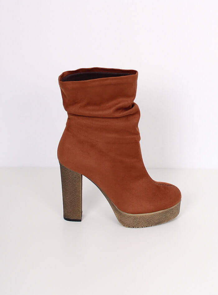 Ψηλό Καστόρινο Μποτάκι Ταμπά