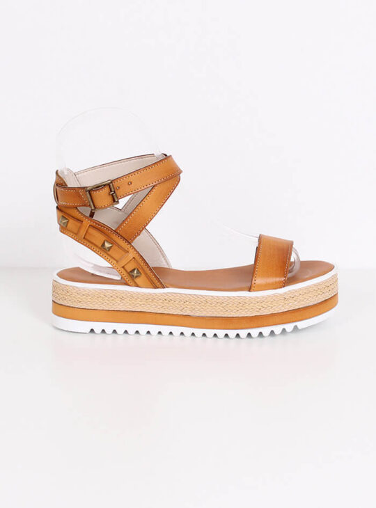 Δερμάτινο Ταμπά Σανδάλι Carad