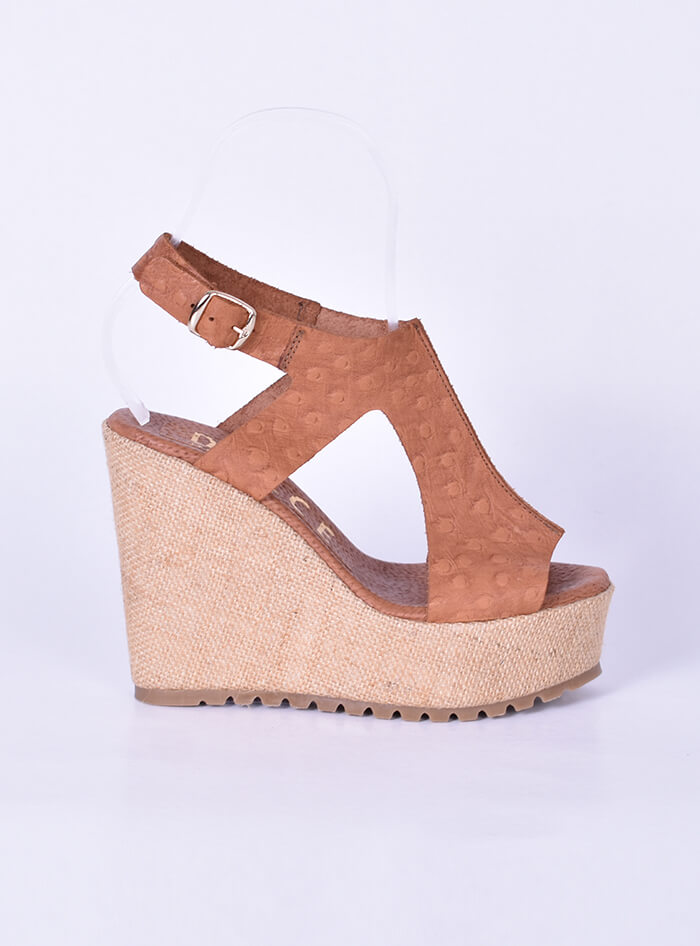 Ταμπά Δερμάτινες Πλατφόρμες Dolce