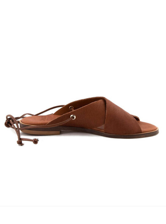 Δερμάτινα Ταμπά Σανδάλια Με Σχοινί KOMIS&KOMIS