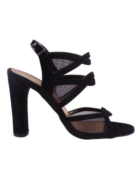 Πέδιλο Δέρμα-Καστορι Με Διαφάνεια MF