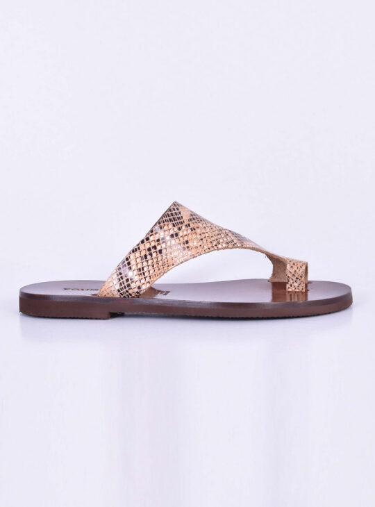 Snake Print δερμάτινα πέδιλα/σανδάλια||Γυναικεία Καλοκαιρινά Παπούτσια