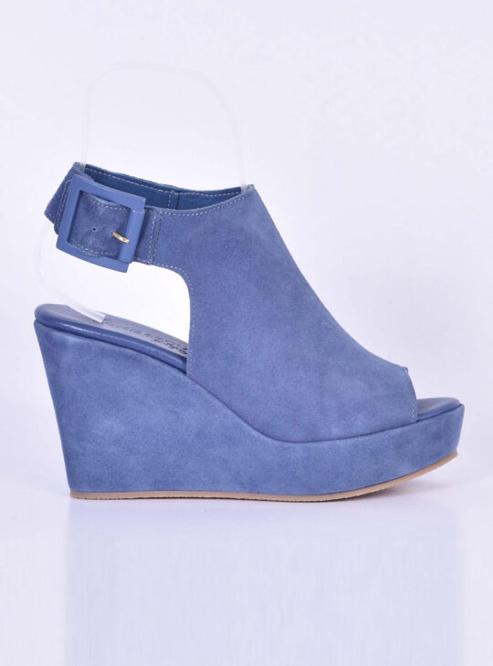 Γυναικείες Πλατφόρμες Μπλε Komis & Komis||Γυναικείες Δερμάτινες Πλατφόρμες||KOMIS&KOMIS