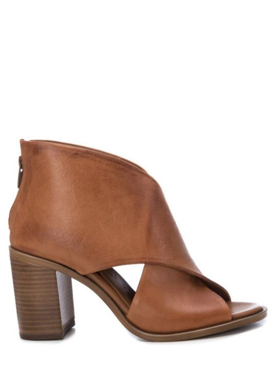 Δερμάτινα Πέδιλα Carmela Σε Camel Χρώμα