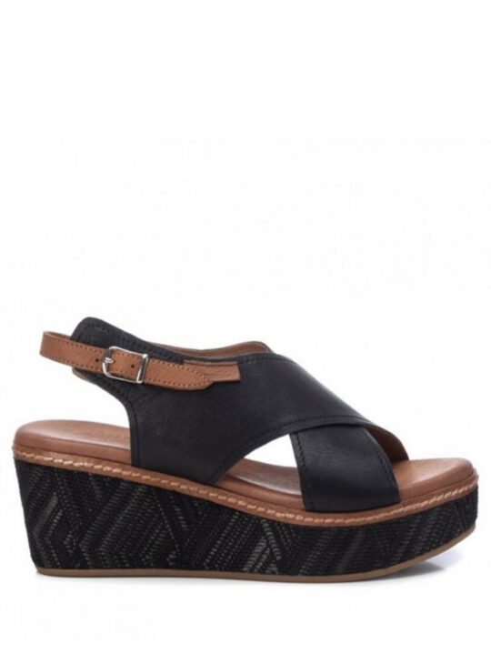 ΜαύρεςΔερμάτινες Πλατφόρμες CARMELA SHOES