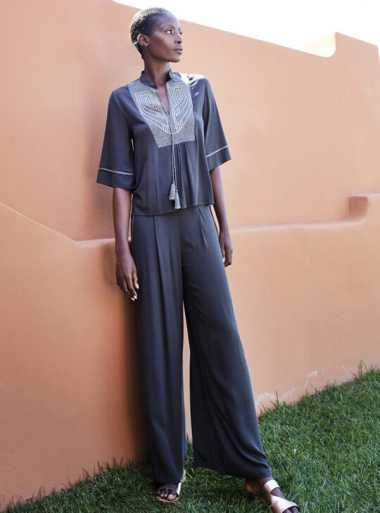 Παντελόνα Σε Σκούρο γκρι χρώμα