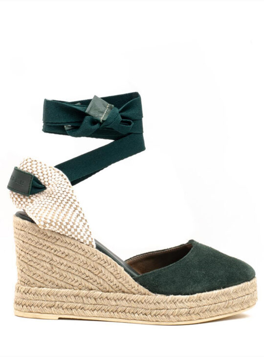 Δερμάτινες Εσπαντριγιες KOMIS KOMIS 101 GREEN||Γυναικεία δερμάτινα Παπούτσια||Καλοκαιρινά Παπούτσια