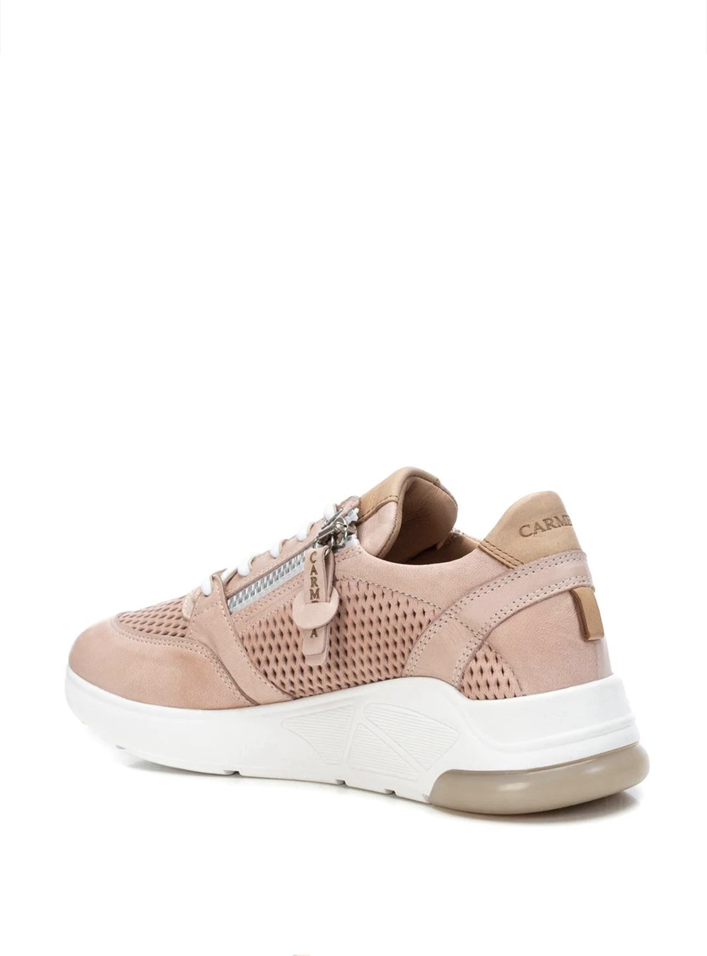 Δερμάτινα SNEAKERS CARMELA με φερμουάρ||ΓΥΝΑΙΚΕΙΑ ΑΘΛΗΤΙΚΑ