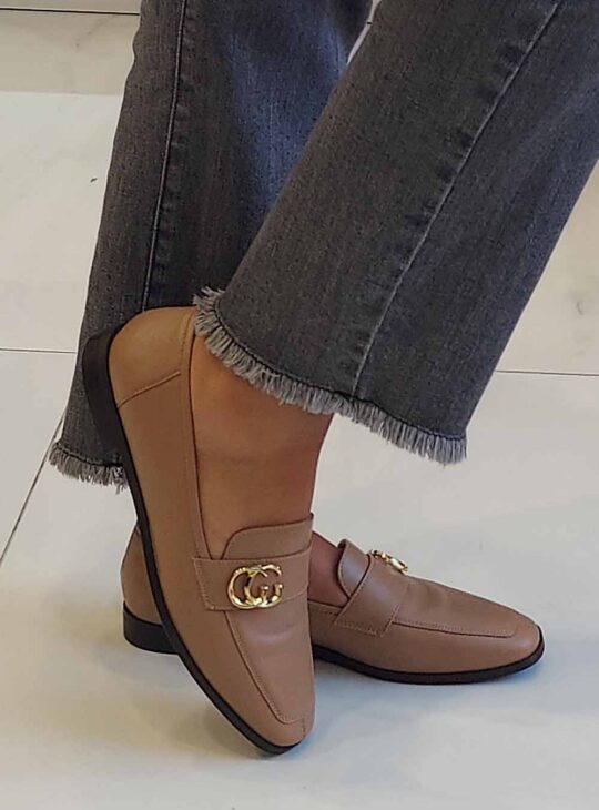 FARDOULIS SHOES Δερμάτινα Μοκασίνια ίσια σε μπεζ χρώμα||ΓΥΝΑΙΚΕΙΑ ΔΕΡΜΑΤΙΝΑ ΜΟΚΑΣΙΝΙΑ ΜΠΕΖ