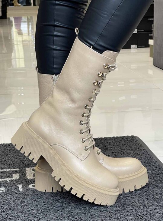 ΔΕΡΜΑΤΙΝΑ ΜΠΕΖ ΜΠΟΤΑΚΙΑ -ΑΡΒΥΛΑΚΙΑ FARDOULIS SHOES 151017||ΓΥΝΑΙΚΕΙΑ ΔΕΡΜΑΤΙΝΑ ΜΠΟΤΑΚΙΑ