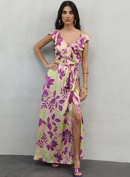 NEMA RESORTWEAR MAXI Σατεν Φόρεμα ||ΝΕΕΣ ΠΑΡΑΛΑΒΕΣ ||ΓΥΝΑΙΚΕΙΑ ΡΟΥΧΑ ΦΟΡΕΜΑΤΑ||NEMA RESORT WEAR