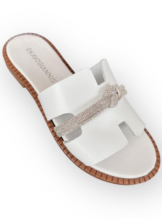 ΔΕΡΜΑΤΙΝΑ ΛΕΥΚΑ ΣΑΝΔΑΛΙΑ_ΜΕ ΣΤΡΑΣ||ΓΥΝΑΙΚΕΙΑ ΔΕΡΜΑΤΙΝΑ ΠΑΕΔΙΛΑ ΚΑΙ ΣΑΝΔΑΛΙΑ