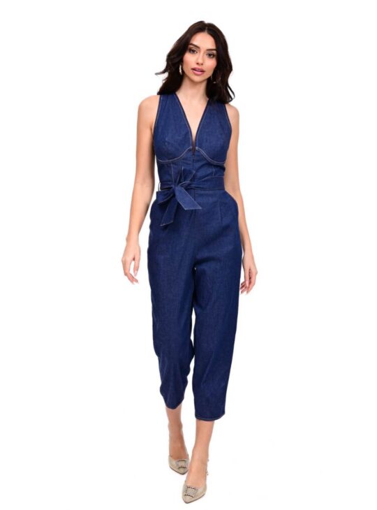 WE COSS Τζιν Ολόσωμη Φόρμα Μπλε