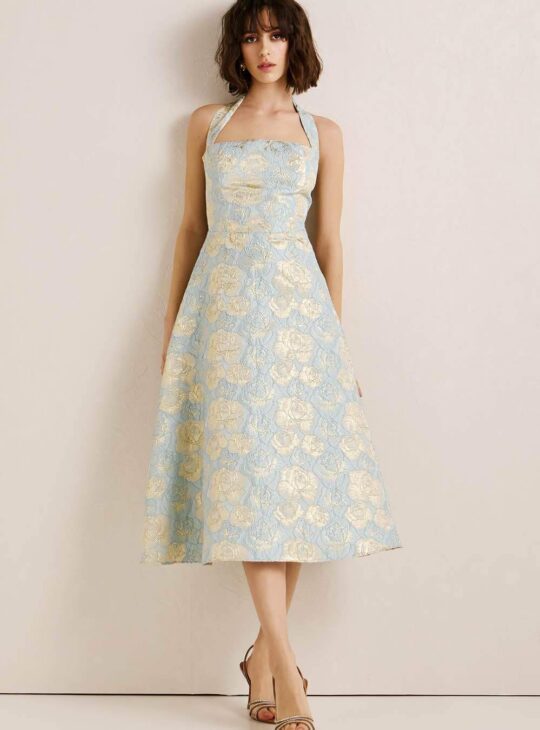 ANNA SAMOUKA ROSEMARY DRESS