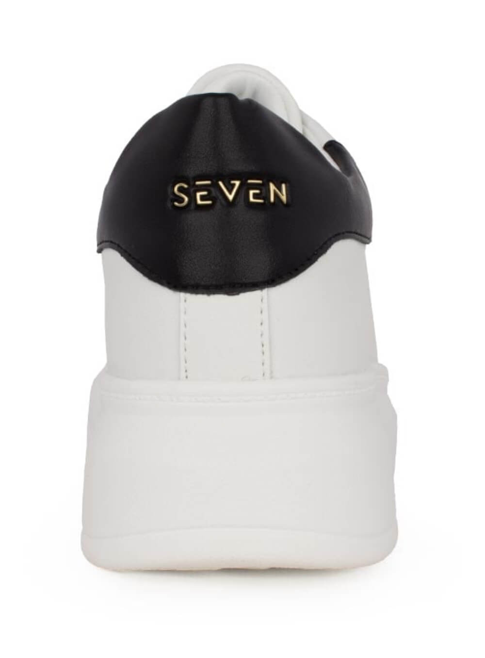 SEVEN SNEAKERS ΛΕΥΚΑ ΜΕ ΜΑΥΡΟ ΚΑΙ ΚΑΡΦΙΤΣΕΣ ||ΓΥΝΑΙΚΕΙΑ ΑΘΛΗΤΙΚΑ ΠΑΠΟΥΤΣΙΑ STREET STYLE