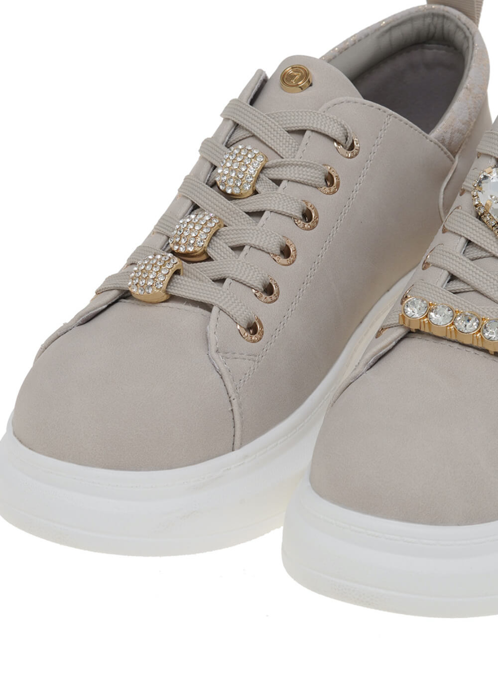 SEVEN SNEAKERS ΜΠΕΖ ΜΕ ΚΑΡΦΙΤΣΕΣ ΧΡΥΣΕΣ||ΓΥΝΑΙΚΕΙΑ ΑΘΛΗΤΙΚΑ ΠΑΠΟΥΤΣΙΑ STREET STYLE