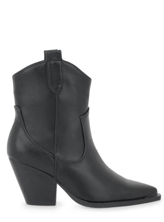 SEVEN Μαύρα Μποτάκια Cowboy 380