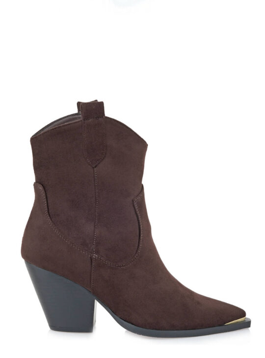 ΜΠΟΤΑΚΙΑ COWBOY ΚΑΦΕ ΚΑΣΤΟΡΙ ΟΙΚΟΛΟΓΙΚΟ ΔΕΡΜΑ SEVEN||ΓΥΝΑΙΚΕΙΑ ΜΠΟΤΑΚΙΑ ||ΓΥΝΑΙΚΕΙΑ ΠΑΠΟΥΤΣΙΑ ||ANGELS FASHION||