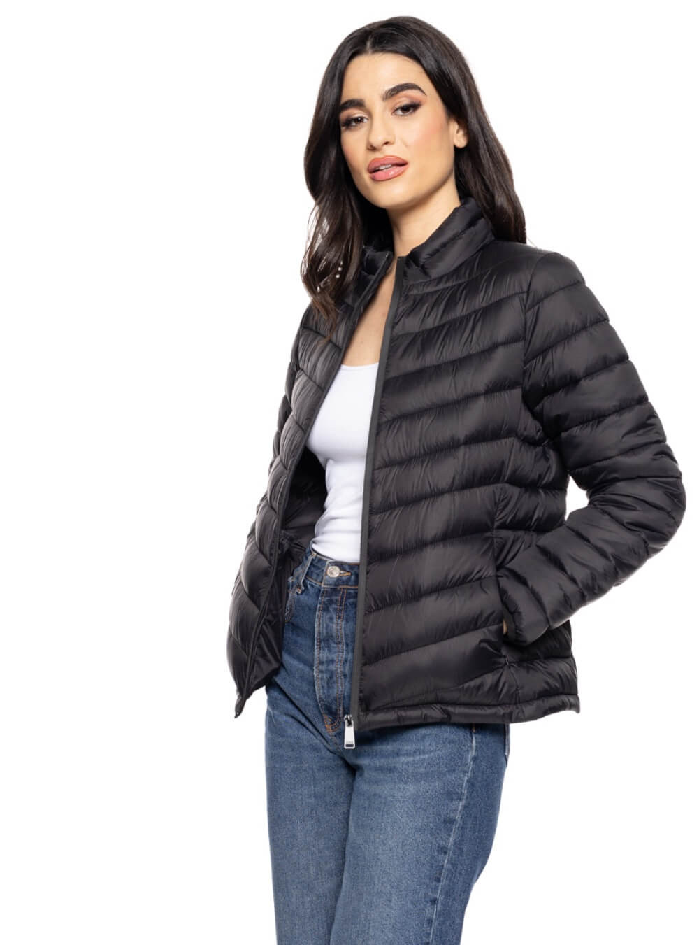 SPLENDID Γυναικείο μπουφάν ultra light σε μαύρο χρώμα. Ανακαλύψτε όλη τη νέα μας συλλογή σε γυναικεία ανοιξιάτικα μπουφάν.