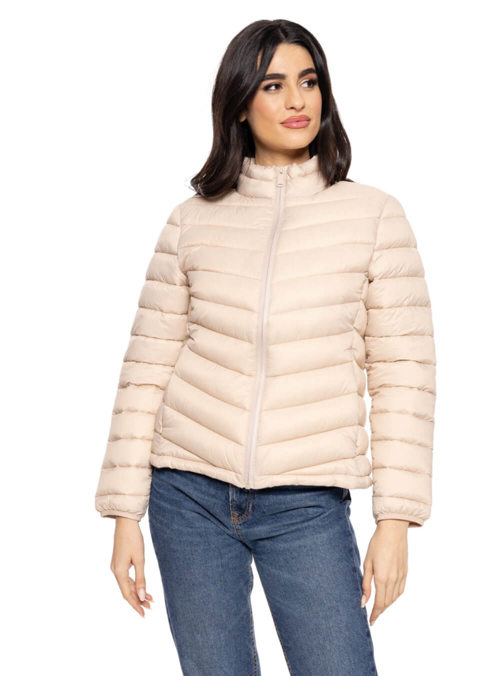 SPLENDID Γυναικείο μπουφάν ultra light σε μπεζ χρώμα. Ανακαλύψτε όλη τη νέα μας συλλογή σε γυναικεία ανοιξιάτικα μπουφάν.