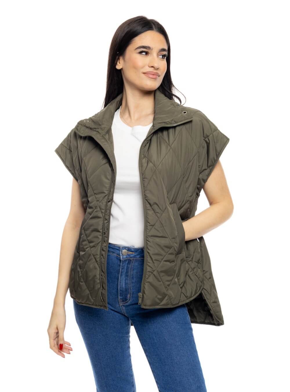 SPLENDID ΓΥΝΑΙΚΕΙΟ ΓΙΛΕΚΟ ΑΜΑΝΙΚΟ ΤΥΠΟΥ ΠΟΝΤΣΟ ΣΕ ΧΑΚΙ ΧΡΩΜΑ||ΑΝΟΙΞΙΑΤΙΚΑ ΜΠΟΥΦΑΝ ||ΓΥΝΑΙΚΕΙΑ ΜΠΟΥΦΑΝ||ΓΥΝΑΙΚΕΙΑ ΡΟΥΧΑ