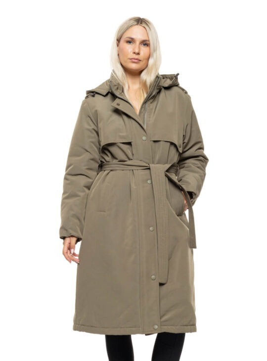 ΧΑΚΙ ΜΠΟΥΦΑΝ ΜΑΚΡΥ ΜΕ ΚΟΥΚΟΥΛΑ SPLENDID||ΓΥΝΑΙΚΕΙΑ ΜΠΟΥΦΑΝ