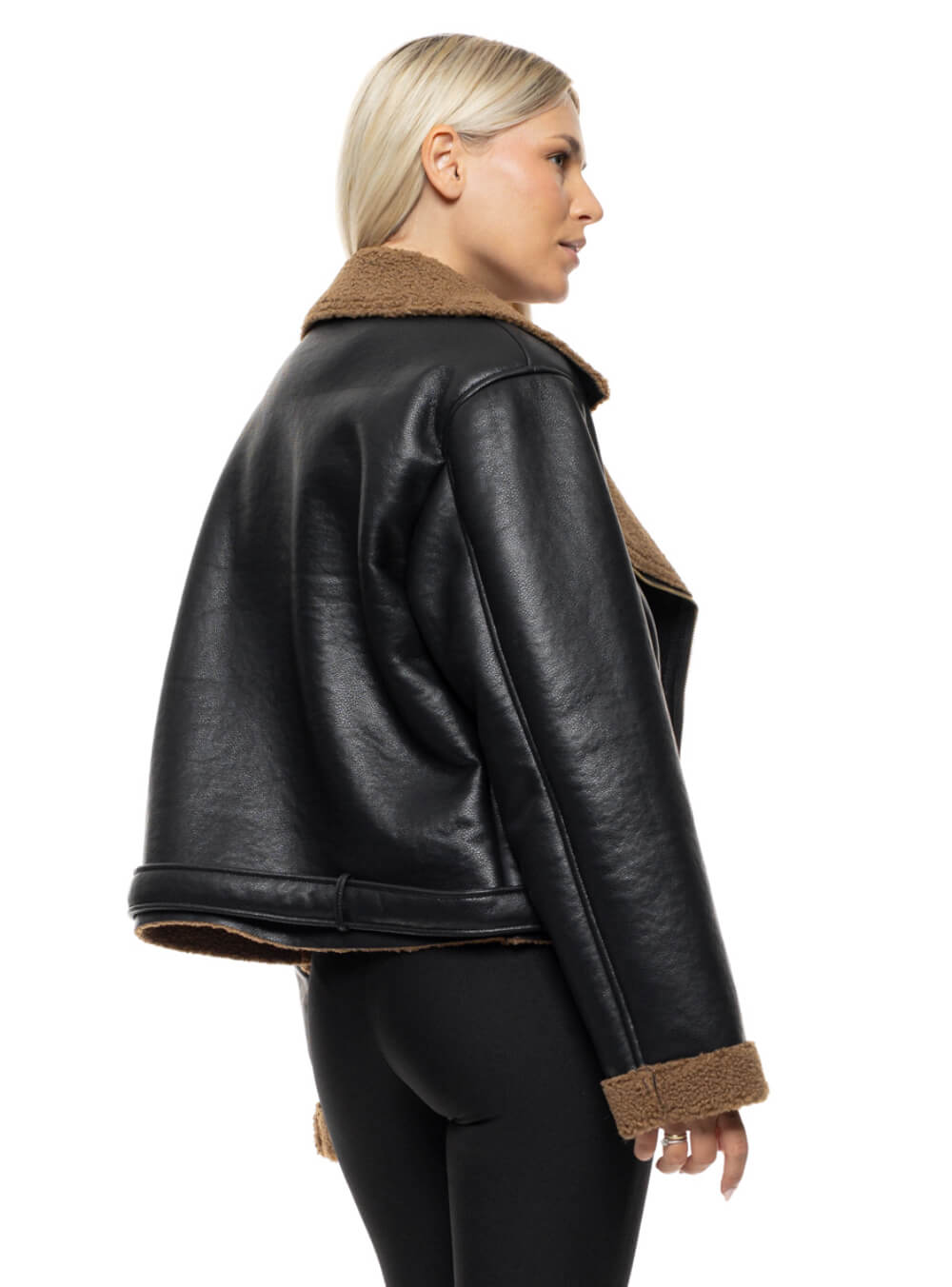 BISTON ΜΠΟΥΦΑΝ ΔΕΡΜΑΤΙΝΗ ΚΑΦΕ ΚΟΝΤΟ ||ΓΥΝΑΙΚΕΙΑ ΜΟΥΤΟΝ || ΓΥΝΑΙΚΕΙΑ ΚΟΝΤΑ ΜΠΟΥΦΑΝ||WINTER FASHION