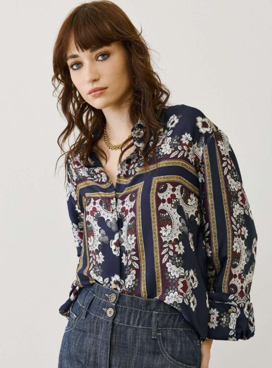 FIGARO Εμπριμέ Πουκάμισο