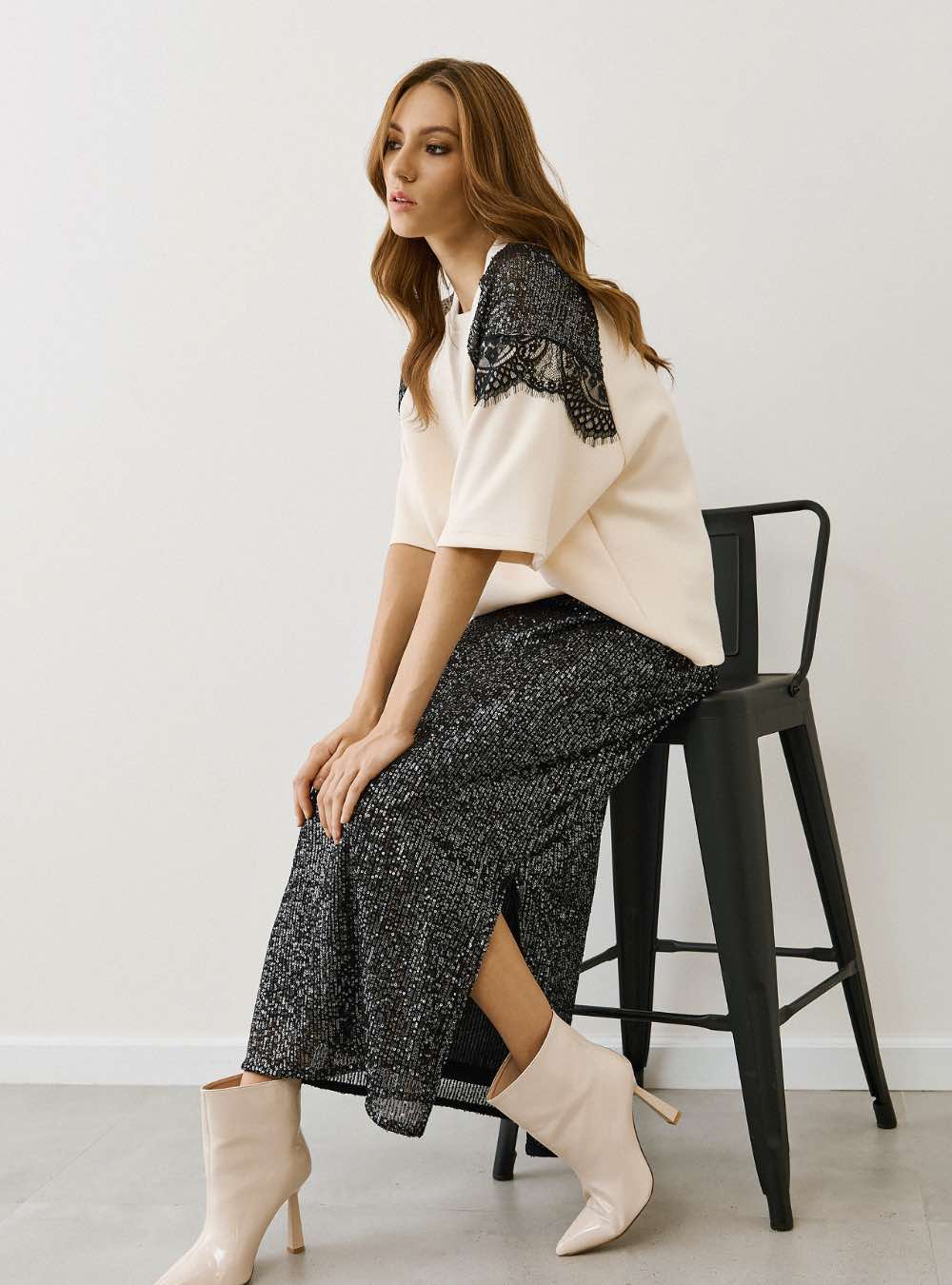 FIGARO Μπλούζα NATURE Μαύρο - Image 3