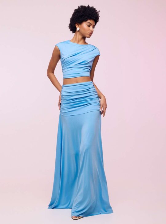 ΣΙΕΛ ΕΛΑΣΤΙΚΟ ΓΥΝΑΙΚΕΙΟ ΤΟΠ ΣΕΤ ΜΕ ΜΑΚΡΙΑ ΦΟΥΣΤΑ ΜΕ ΣΟΥΡΕΣ