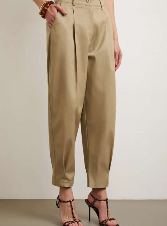 DESIREE Παντελόνι Με Πιέτες BEIGE