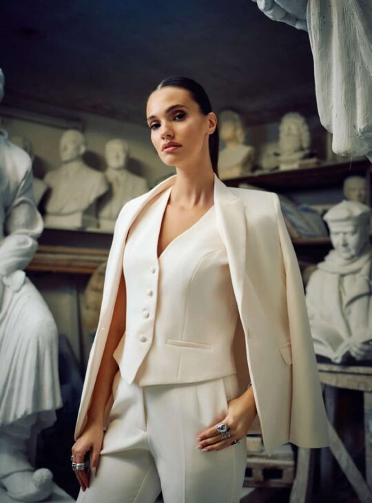 DESIREE Γυναικείο Σακάκι ECRU