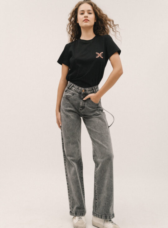 ΓΚΡΙ SKATER JEANS ||ΓΥΝΑΙΚΕΙΑ ΤΖΙΝ||EDWARD JEANS ZANNICK