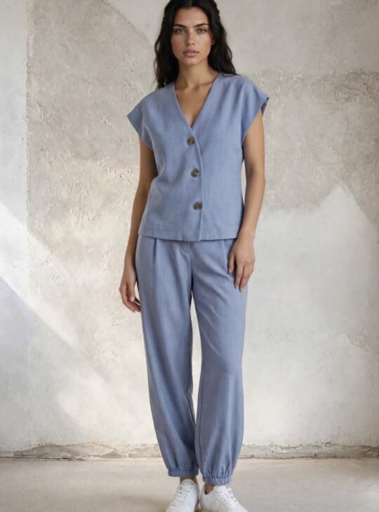 ESCAPE Γυναικείο Υφασμάτινο Παντελόνι