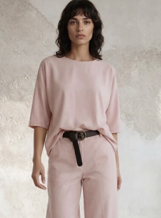 ESCAPE Κοντομάνικη Μπλούζα Ροζ