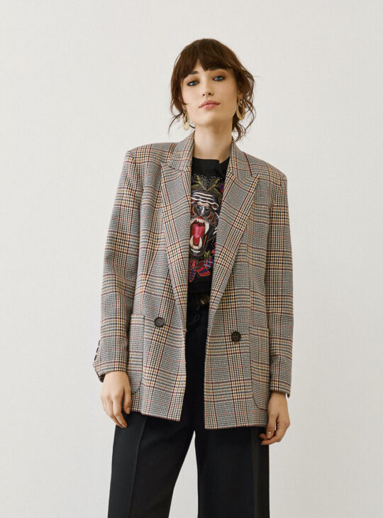 FIGARO Γυναικείο Σακάκι Καρό