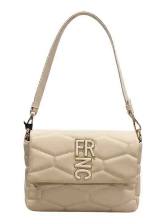 Γυναικεία τσάντα FRNC 4942 OCR ώμου/χιαστί με αδιάβροχο σατινέ ύφασμα . Διαθέτει ρυθμιζόμενο ιμάντα Μήκος:25cm/Πλάτος:7cm/Ύψος 17cm
