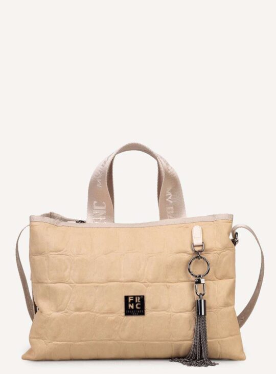 FRNC Τσάντα Χειρός 6136 BEIGE