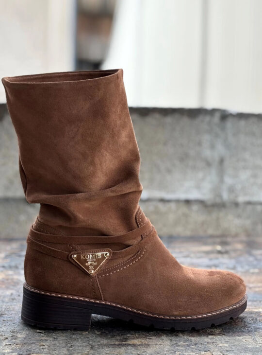 KOMIS KOMIS ΔΕΡΜΑΤΙΝΑ ΜΠΟΤΑΚΙΑ ΜΕ ΣΟΥΡΕΣ ||ΓΥΝΑΙΚΕΙΑ ΔΕΡΜΑΤΙΝΑ ΜΠΟΤΑΚΙΑ ΚΑΣΤΟΡΙΝΑ ΣΕ ΚΑΦΕ ΣΚΟΥΡΟ ΧΡΩΜΑ