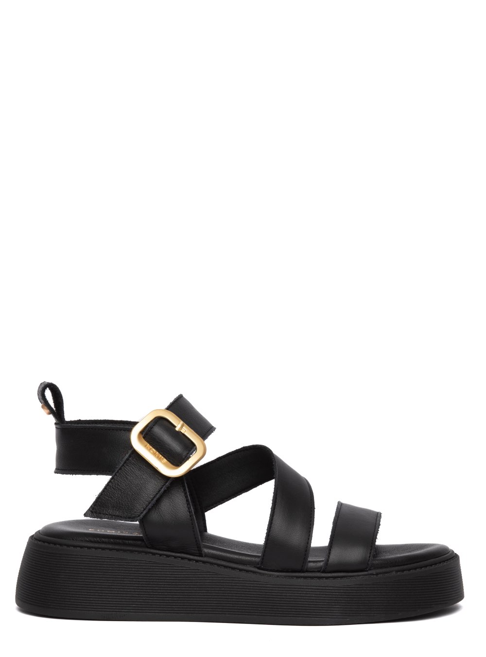 Γυναικεία flatform σανδάλια κατασκευασμένα από δέρμα υψηλής ποιότητας εσωτερικά και εξωτερικά,με άνετο μαλακό πάτο KOMIS &KOMIS.