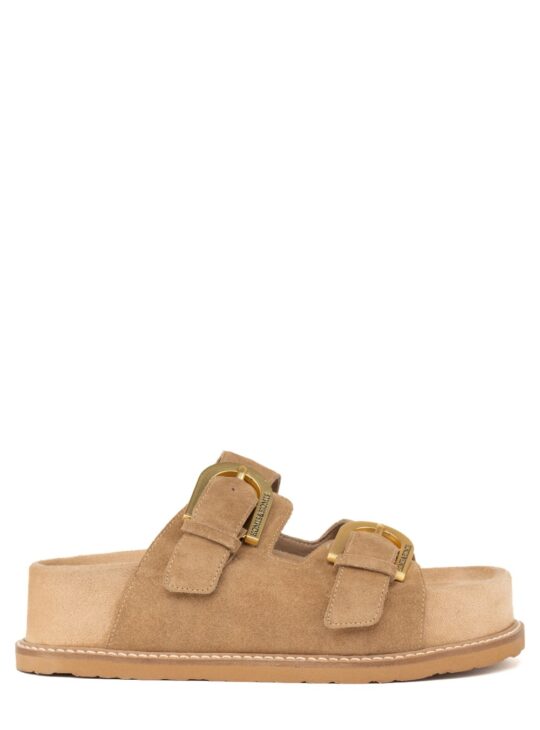 ΔΕΡΜΑΤΙΝΑ ΦΛΑΤ ΠΕΔΙΛΑ ΑΝΑΤΟΜΙΚΑ Ε603TABACCO