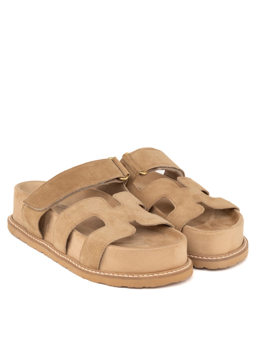 ΔΕΡΜΑΤΙΝΑ ΦΛΑΤ ΠΕΔΙΛΑ ΑΝΑΤΟΜΙΚΑ Ε606TABACCO