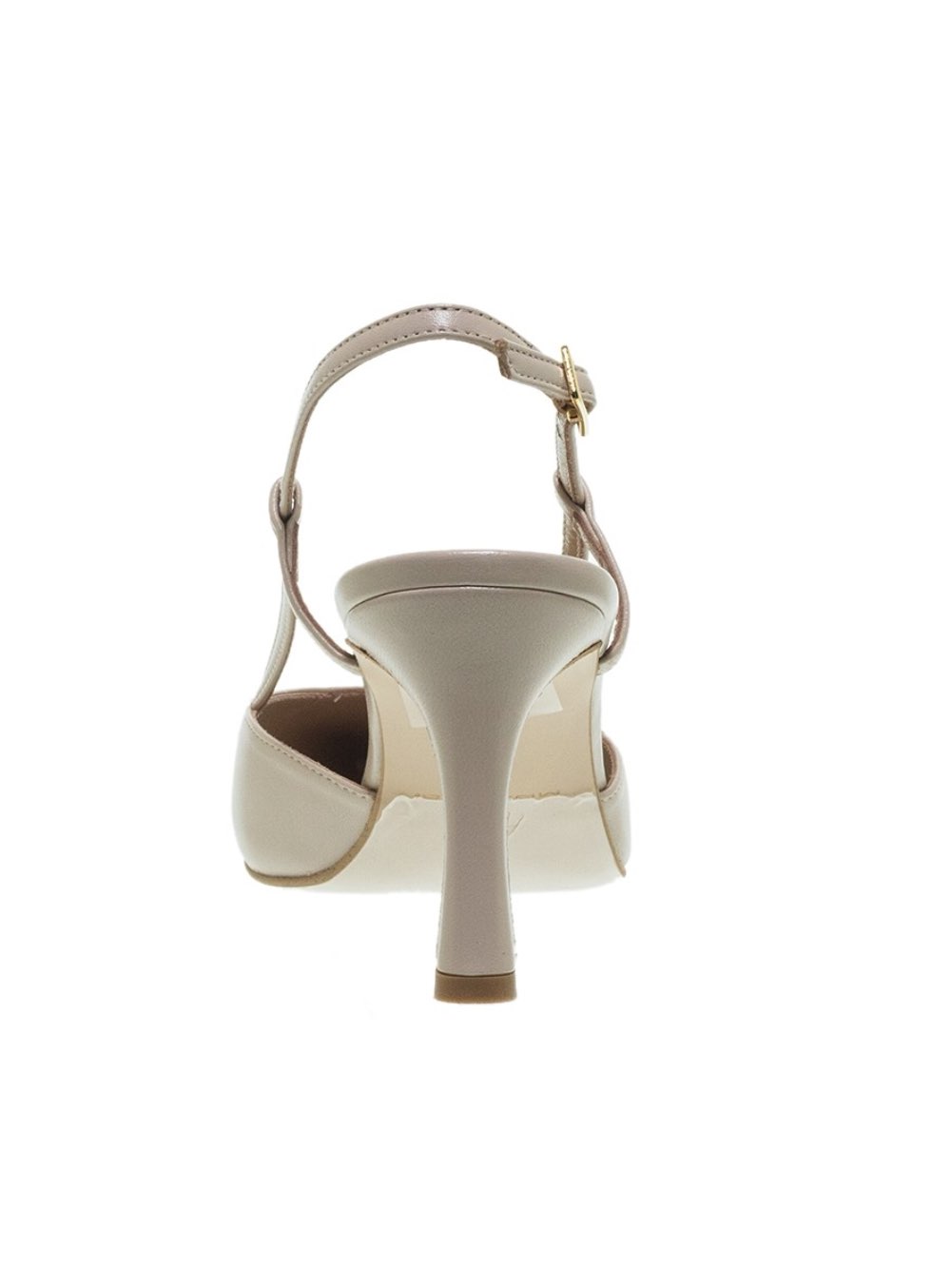 MOURTZI Slingback Δερμάτινες Γόβες BISCUIT - Image 2