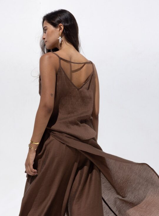 NEMA RESORT WEAR Τιραντέ Τοπ CIELO