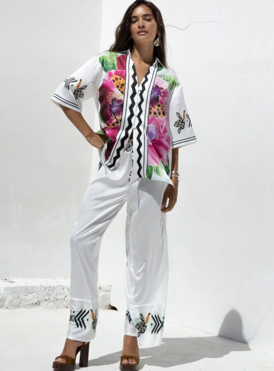 NEMA RESORTWEAR Παντελόνα LUNCE