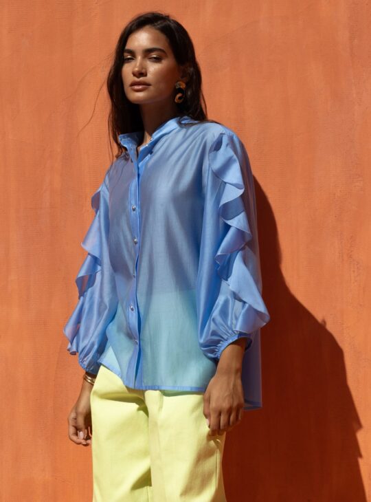 NEMA RESORT WEAR  Πουκάμισο OCEAN MIRAGE