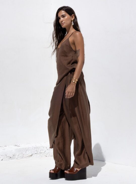 NEMA RESORT WEAR Παντελόνι Wrap CIELO