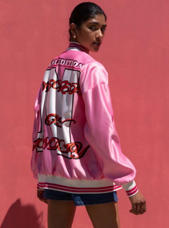 NEVER ON SUNDAY ΖΑΚΕΤΑ SATIN BOMBER||ΓΥΝΑΙΚΕΙΑ ΡΟΥΧΑ NEVER ON SUNDAY